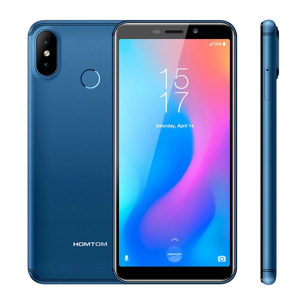 HOMTOM C2 4G смартфон 5 &quotAndroid 8 1 MTK6739 четырехъядерный 2 Гб ОЗУ 16 ПЗУ отпечаток пальца