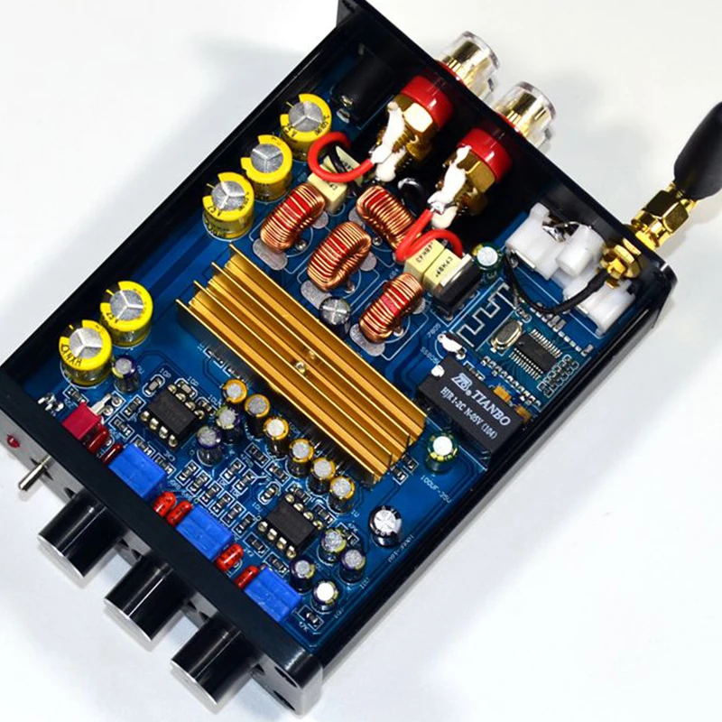 Мини HIFI аудио класса D TPA3116D2* 2 2,0 двухъядерный Fever цифровой для домашнего кинотеатра, усилитель 100 Вт* 2 версия Bluetooth 4,2