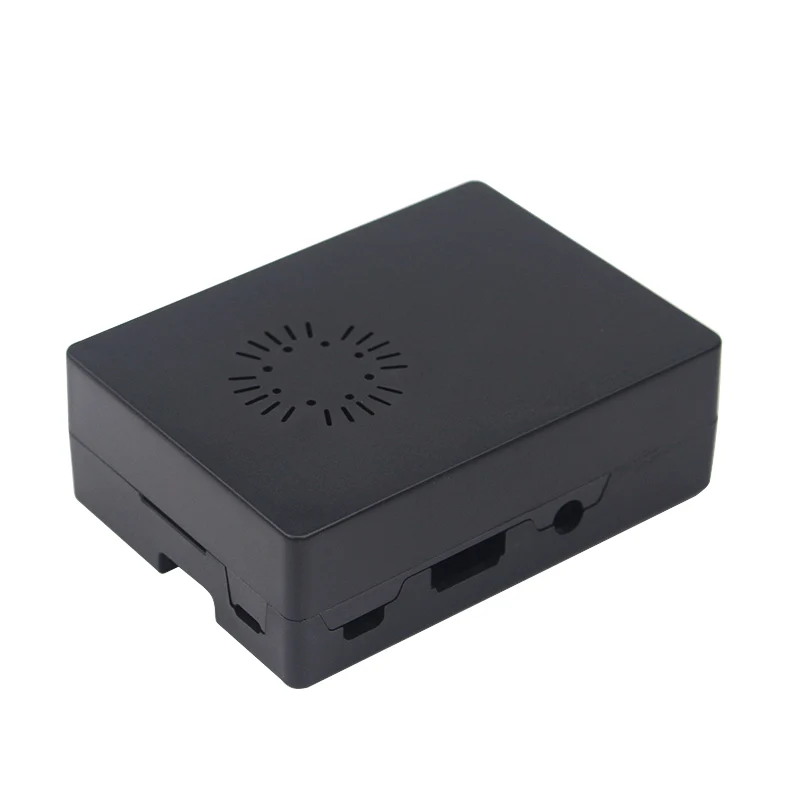 Black Case Высокое качество Raspberry Pi 3 ABS Чехол черный/прозрачный/белый пластик Премиум коробка в виде ракушки с процессор вентилятор для Raspberry Pi 3B+ 3B 2B - Цвет: Black Case