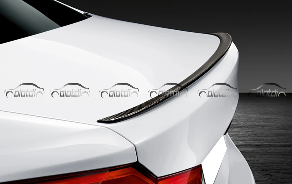 Для BMW F90 G30 M5-Style из углеродного волокна задний багажник для губ крылья спойлер