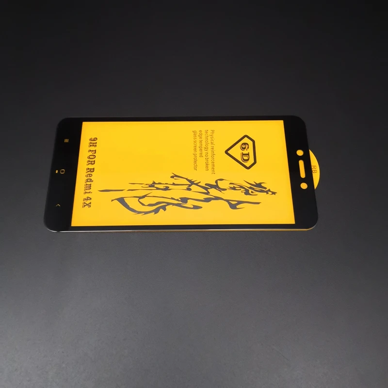 9H полноэкранная закаленная Защитная стеклянная пленка для экрана Xiaomi Redmi 4X Note 5 plus