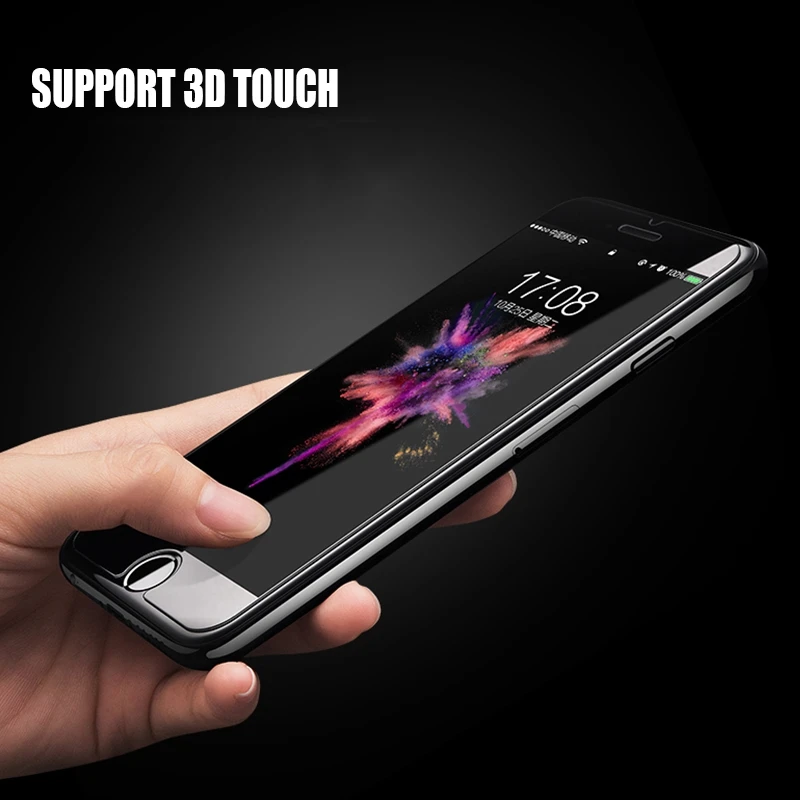 Soultz ультра тонкий HD экран протектор стекло для iPhone 8 Plus закаленное более жесткое