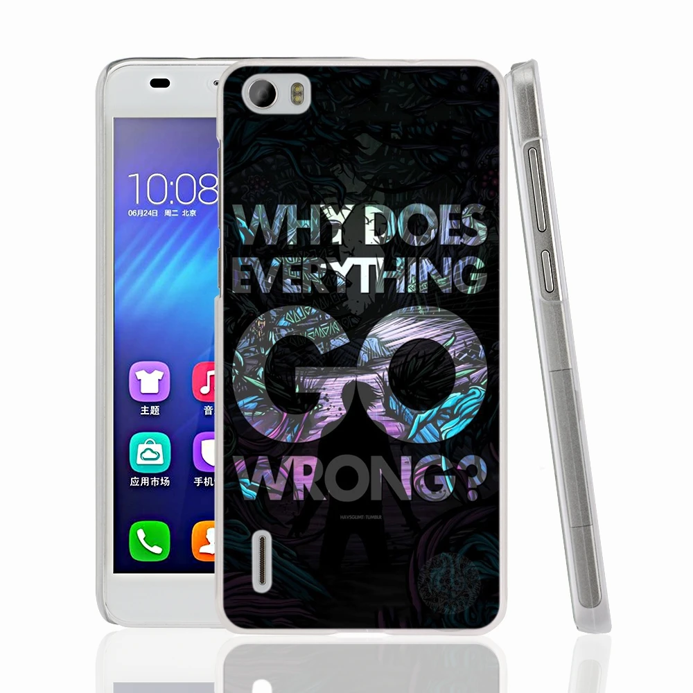 HAMEINUO дневное напоминание чехол для сотового телефона huawei honor 3C 4A 4X 4C 5X 6 7 8 Y3 Y5 Y6 2 II