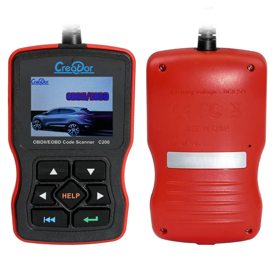 Считыватель кодов Creator C200 OBDII/EOBD| |