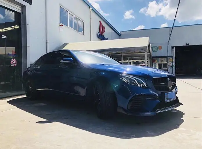 Для Mercedes-Benz W213 переднего бампера Диффузор защитные бамперы для Benz e-класс E200 E260 тела набор бампер перед задняя lipspoiler