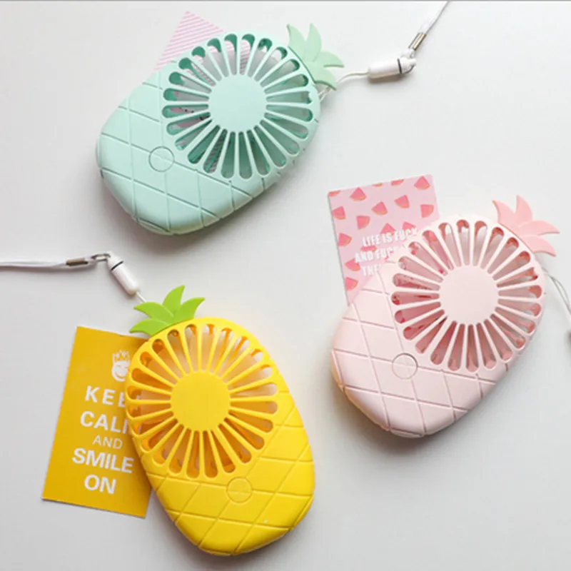 Yctech usb гаджет креативный портативный ананас мини светильник вентилятор USB