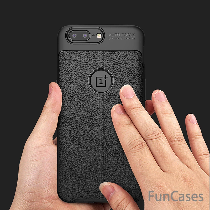 Для Oneplus 5 T роскошный противоударный чехол Мягкий ТПУ кожаный для телефона 3 Чехлы