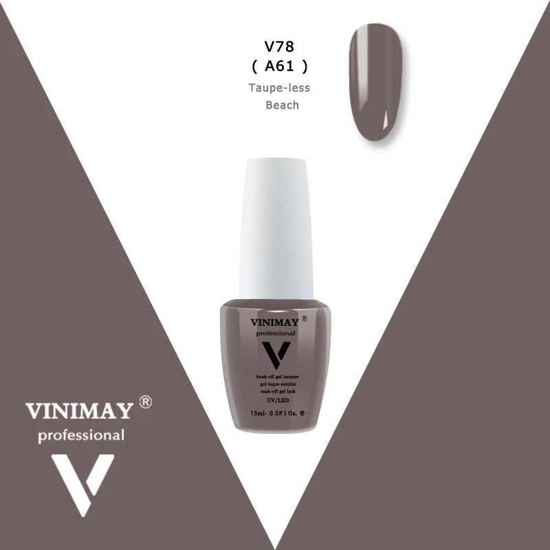 VINIMAY, Новое поступление, гель лак, УФ-гель для ногтей, Гель-лак Vernis, гель Nagellak, Гель-лак для замачивания, Гель-лак, праймер для ногтей, 15 мл - Цвет: V78