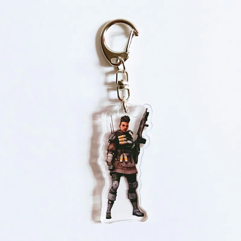 12 Apex Legends, акриловая модель, игрушки, акриловый брелок, аксессуары для игр Apex, фигурка, металлический брелок для ключей, детские рождественские подарки - Цвет: 12
