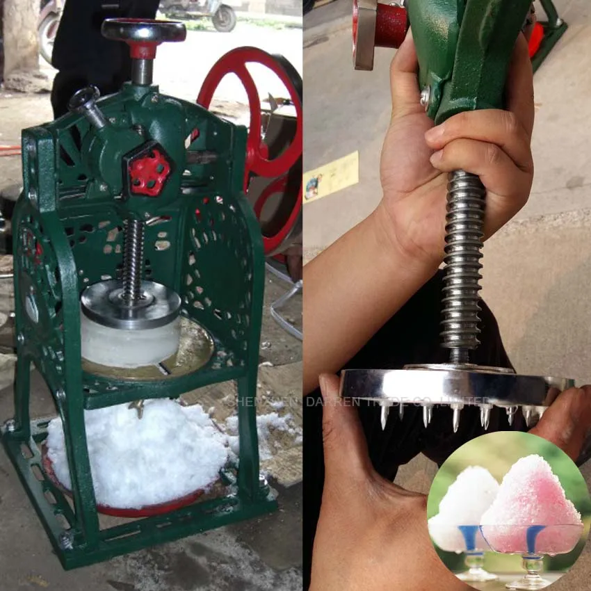 

1PC High quality Manual Household use Commercial Snow ice crusher ice machine ice maker Professional practical machine