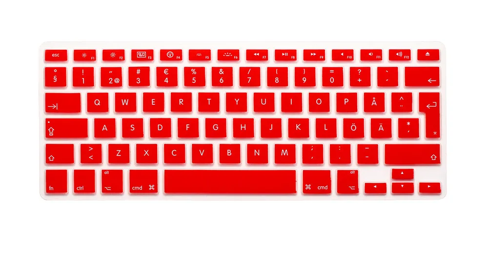 Шведская буква силиконовая ЕС/Великобритания крышка клавиатуры защитная пленка