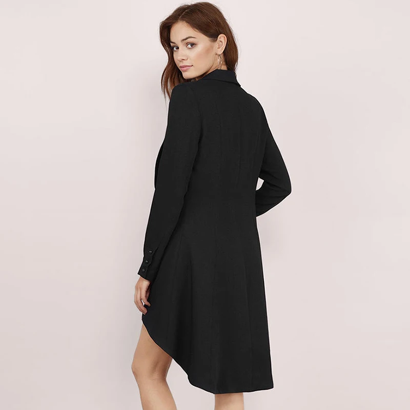 Fashion 2017 Blazer Women Tuxedo Jackets Single Button Office Suit Blazers And Solid Color Casual Plus Size | Женская одежда