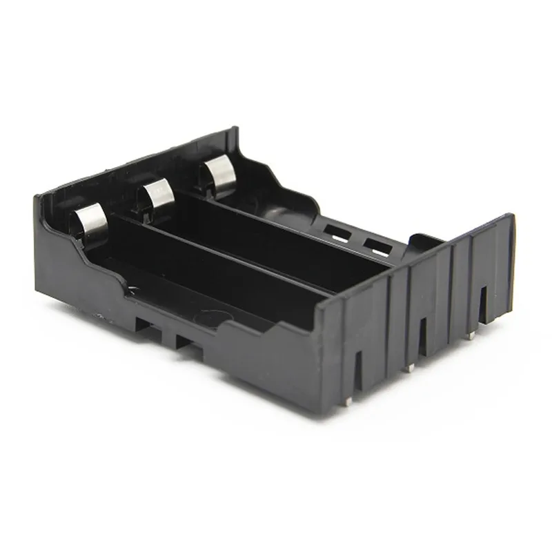 5Pcs/lot DIY 3-Slot 18650 Battery Holder Case With Pins 3.7V Li-ion Batteries Flashlight &amp Torch Portable Lighting Accessories |