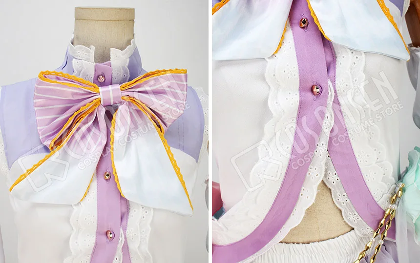 COSPLAYONSEN Love Live! Белое платье для косплея Нико Ядзава пробуждение ко Дню Святого