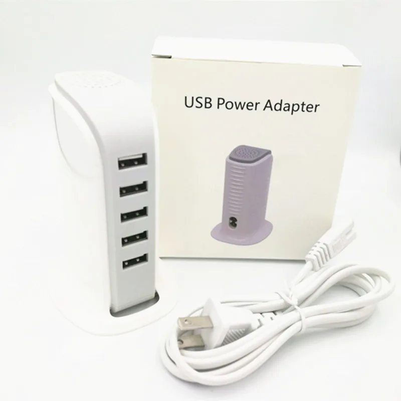 Универсальный зарядный USB концентратор Eunaimee 5 портов 40 Вт а быстрое зарядное устройство для путешествий