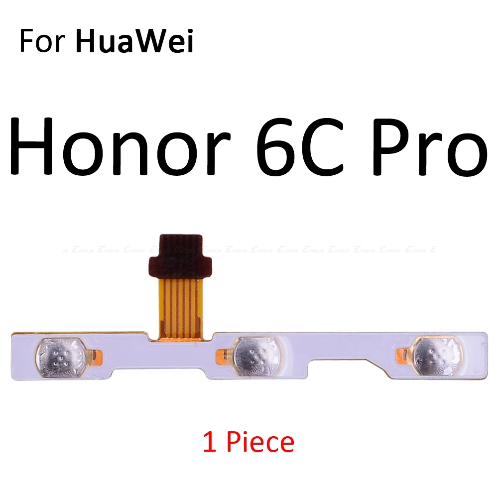 Гибкий ленточный кабель с кнопкой включения и выключения звука для HuaWei Honor Play 8A 7A 7C 7X7 S 6A 6C 6X 5C Pro