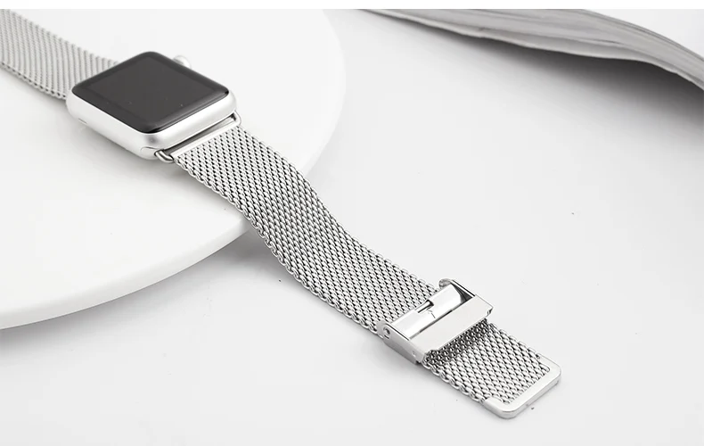 Кутить ремешок для часов, Миланская петля, ремешок для наручных часов Apple Watch, версия 1, 2, 3, 42 мм, 38 мм, версия Нержавеющая сталь ремешок для наручных часов iwatch серии 4 40 мм 44 ремень