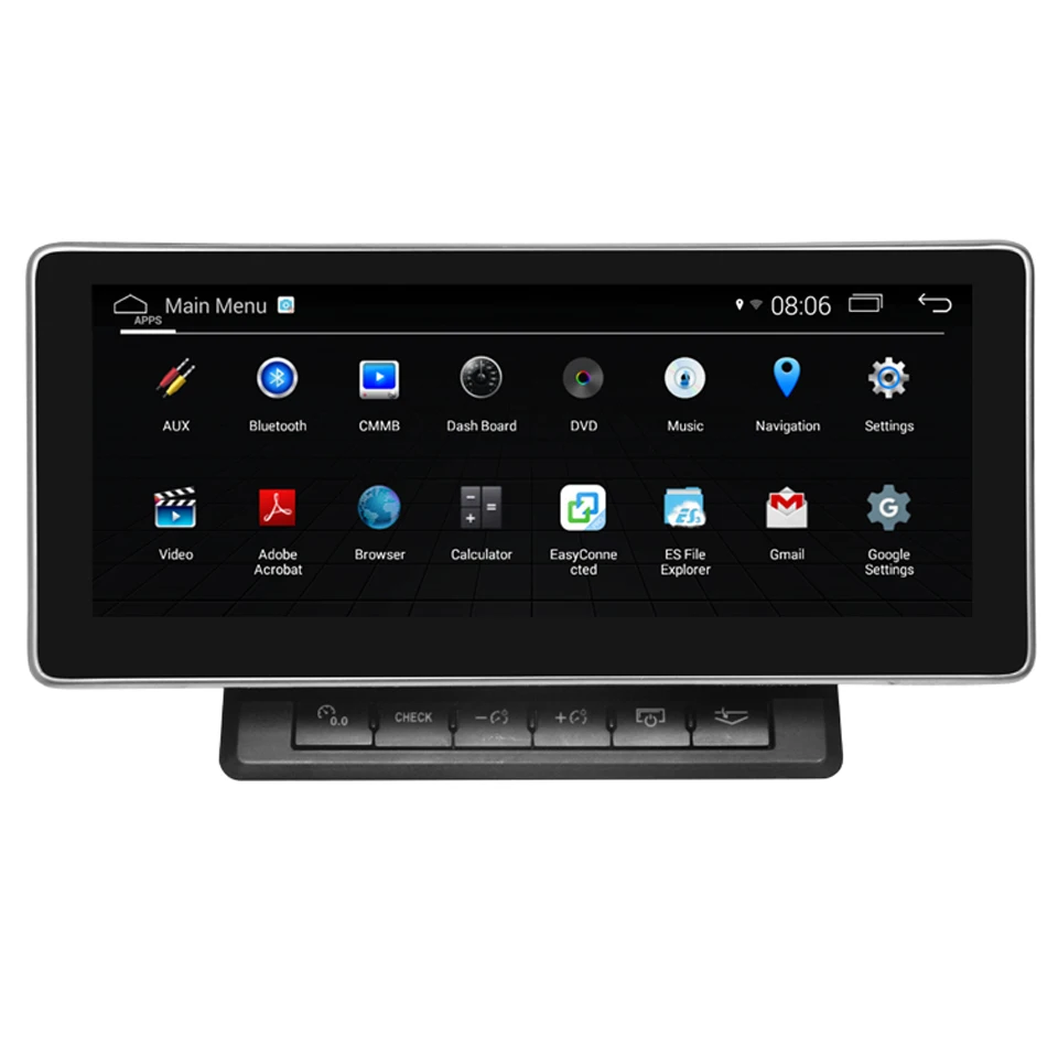 Новейший высокоскоростной Процессор навигации Системы gps для AUDI A6 2005 2011 Android 7 1 OS 10