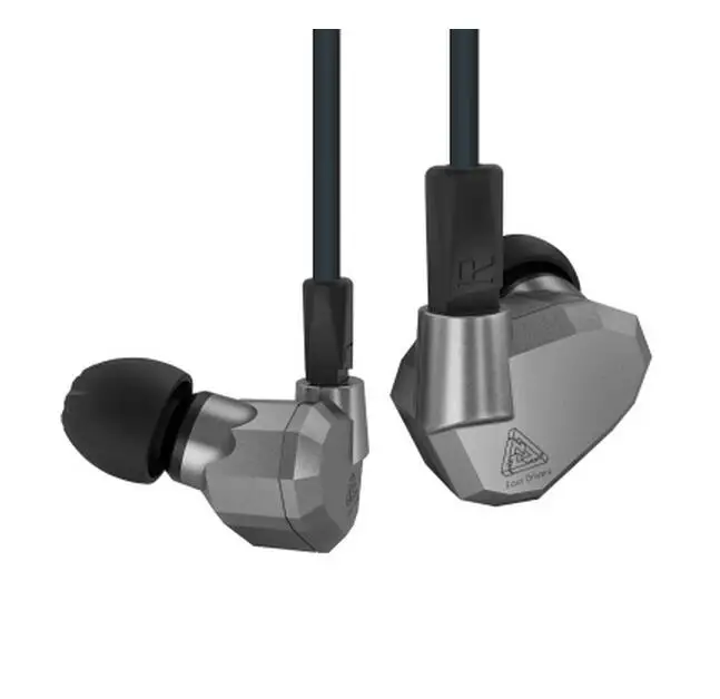 KZ ZS5 2DD + 2BA гибридные наушники-вкладыши HIFI DJ спортивные наушники для бега ES4 ZS10 AS10 ZST