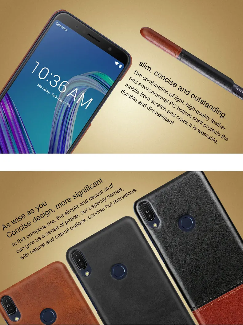 Imak Роскошный чехол Ruiyi для Asus Zenfone Max Pro M1 чехол ZB601KL ZB602KL чехол тонкая задняя крышка для телефона оболочка coque бизнес-Чехлы