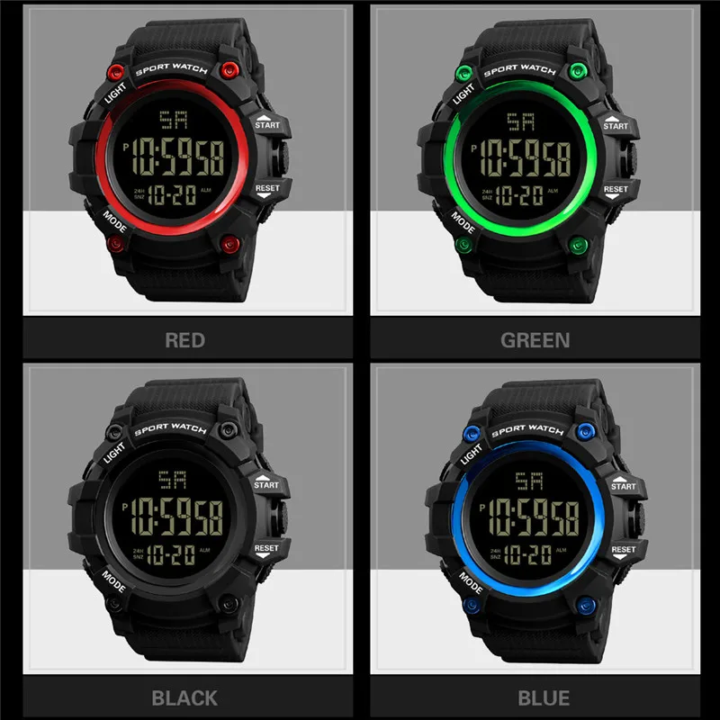 Роскошные Мужские Аналоговые Цифровые уличные часы военные спортивные