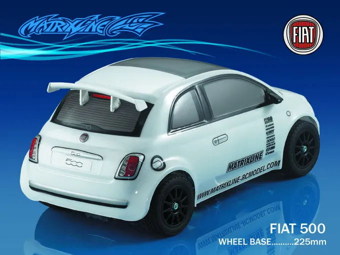 1/10 мини-автомобиль на дороге Stm-racing Fiiatt500 прозрачный корпус для HSP Tamiya HPI Kyosho 3Racing |