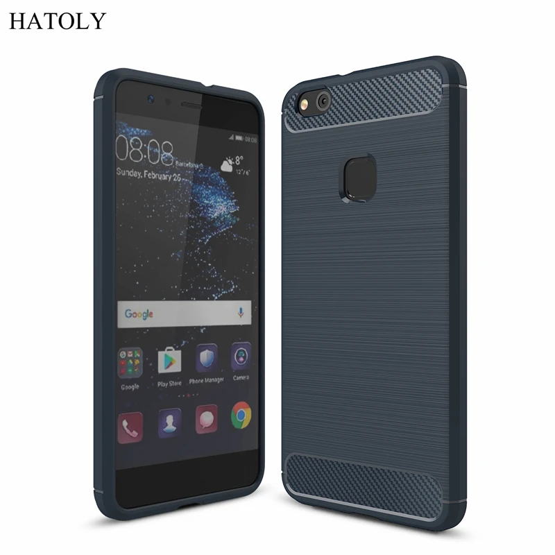 HATOLY For Capa Huawei P10 Lite Case Ascend Soft TPU Brushed Rugger Silicone / Nova 5.2&quot( |