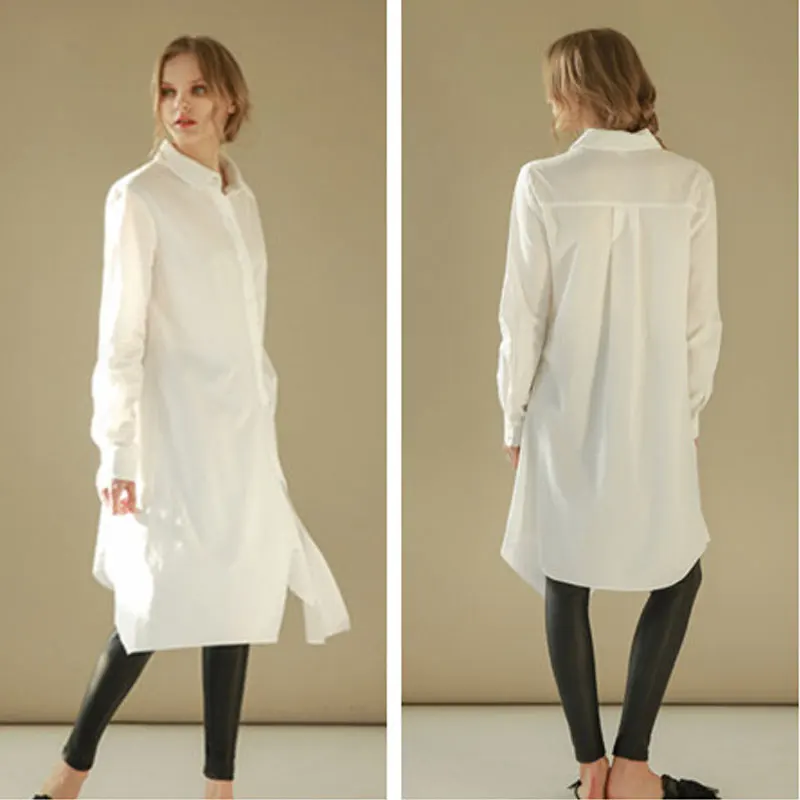 Полосатый Женщин Блузки Досуг Футболка С Длинным 2016 Новый Повседневная Мода