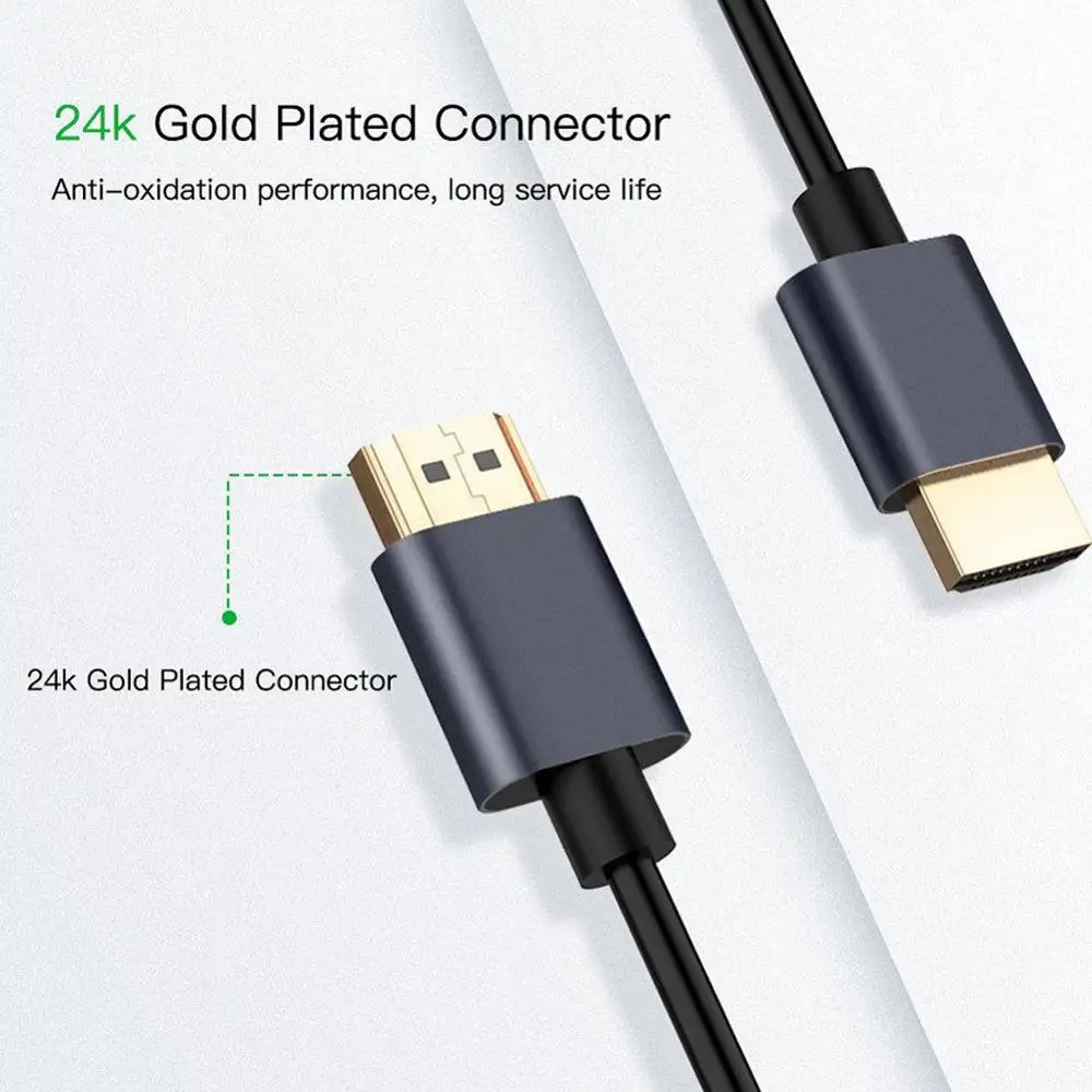 Кабель HDMI 2 0 HDR 4K для разветвителя адаптер Nintendo Switch PS4 Xiaomi TV Box 5 м 10 кабель HDMI|Кабели