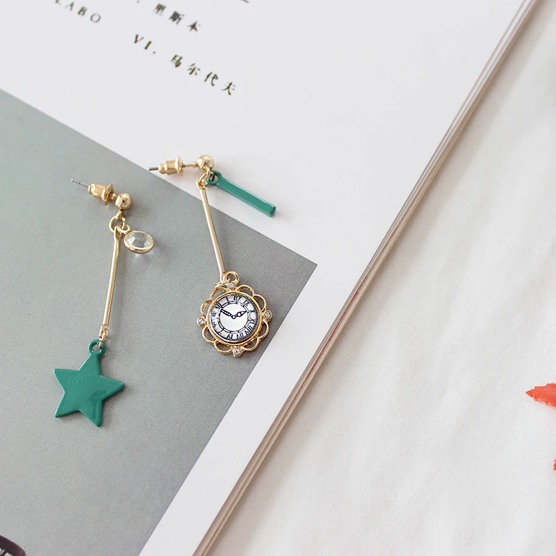 Бесплатная доставка модные женские ювелирные изделия новые Звездные часы с