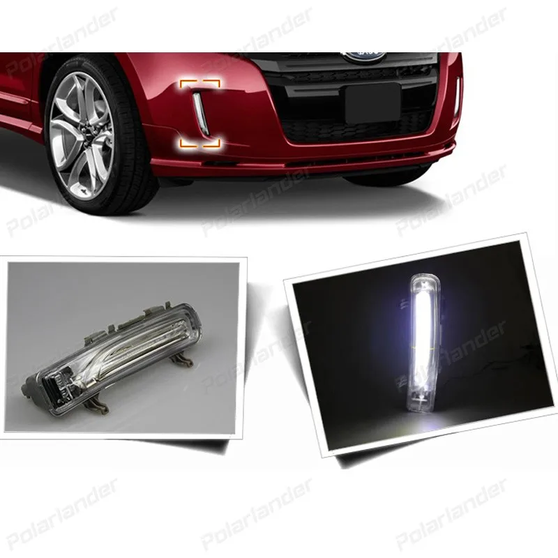 

Ходовые огни для F/ord e/dge 2011-2015, Стайлинг автомобиля, 1 пара светодиодов