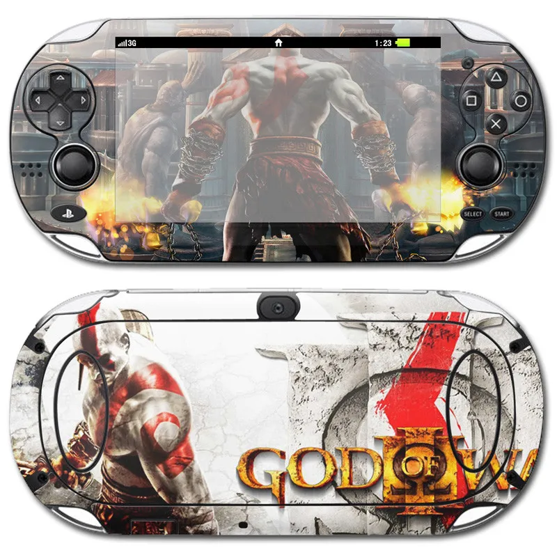 Защитная виниловая наклейка для Sony PSvita 1000 PSv Decal God of War|Наклейки| |