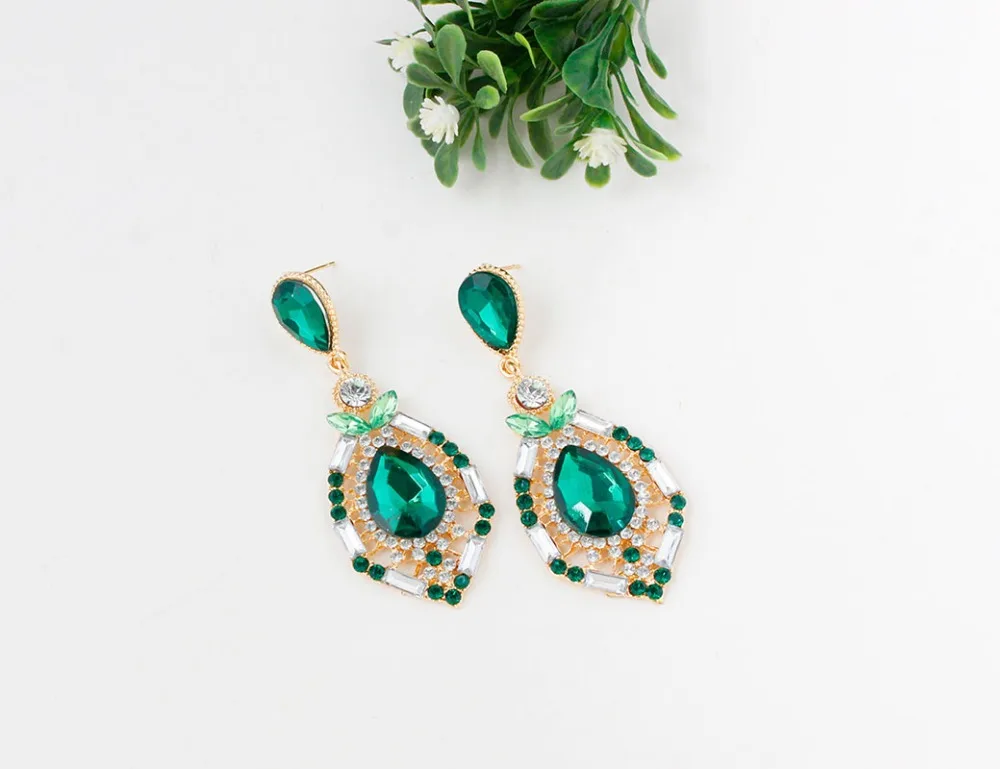 Элегантные модные популярные Стильные Висячие серьги F &amp U золотого цвета с