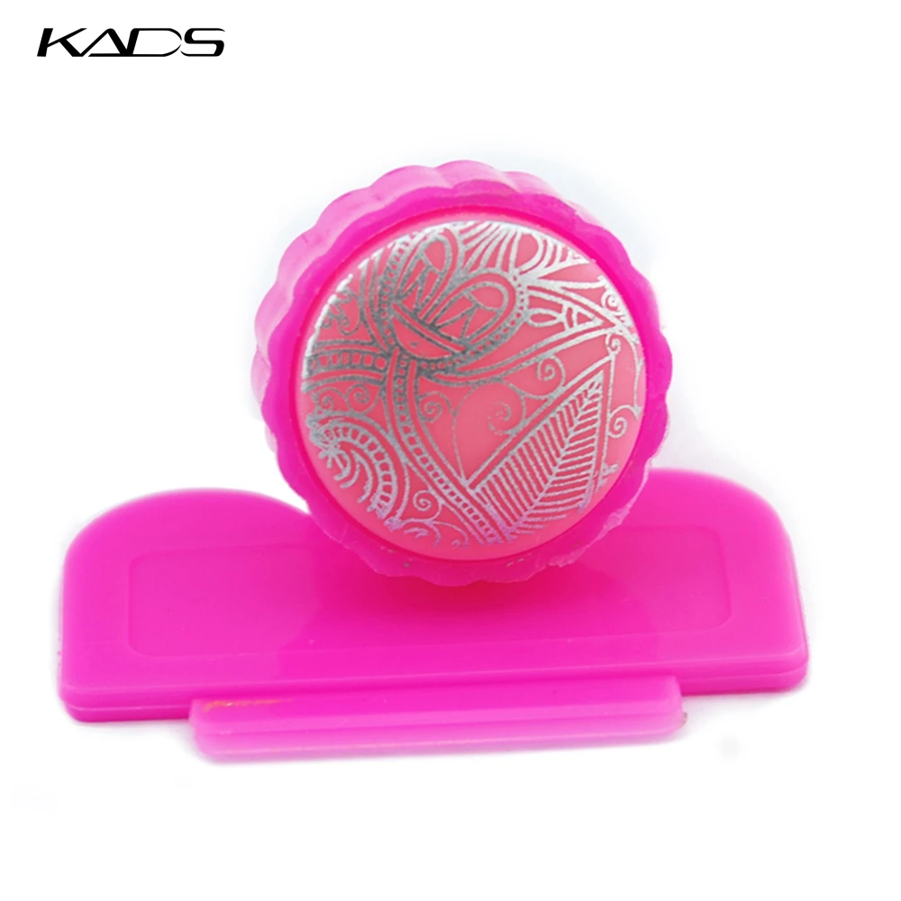 KADS 1 компл./лот Искусства Ногтя Штамповка Stamp Средства + Зачистка Скребок Набор