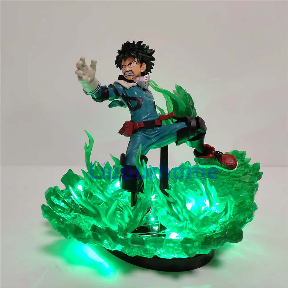 My Hero Academy Lampara Led освещение Bakugou катсуки против мидория изуку фигурка светодиодный ночник Аниме Boku no Hero Academy лампа