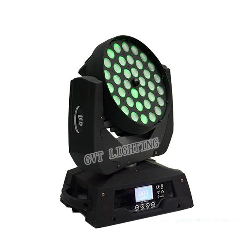 Светодиодный прожектор DMX512 RGBW 4 в 1 фонарь с эффектом промывки 36x12 Вт для