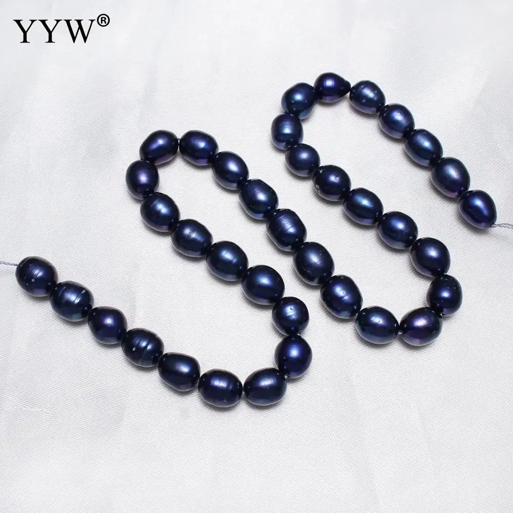 

Cultured Potato Freshwater Pearl Beads Blue 9-10mm Approx 0.8mm Sold Per Approx 15.5 Inch Strand