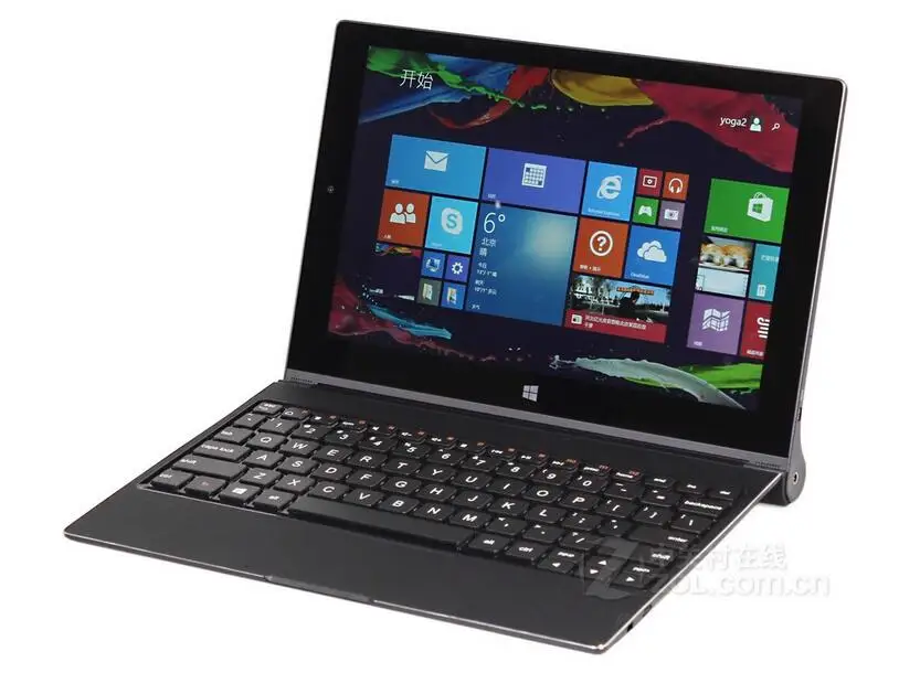 

MAORONG TRADING Rechargeable wireless Bluetooth keyboard with touchpad cover for Lenovo YOGA Tablet 2 10.1 inch 16G 32G windows