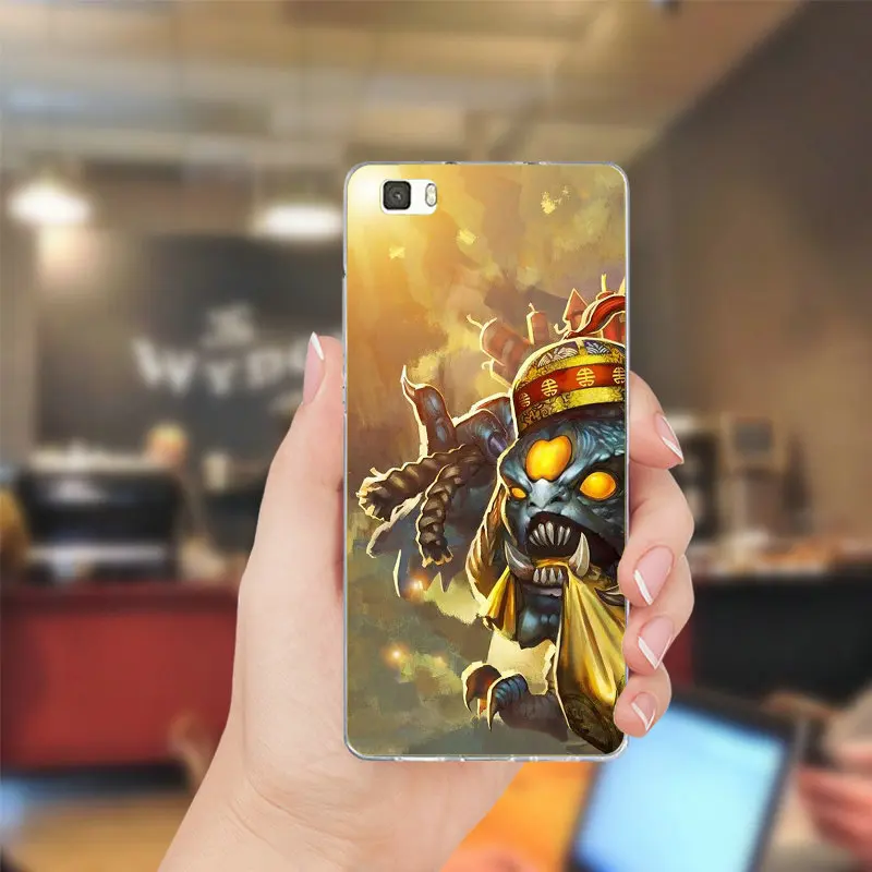 Горячие игры Dota 2 Дизайн Мягкий ТПУ случаи мобильного телефона чехол для Huawei P8 P9 P10