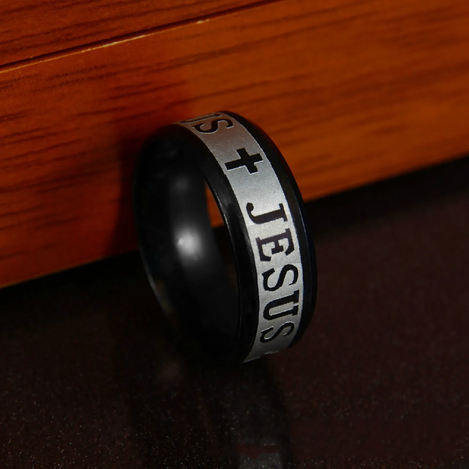 Качественные католические 8 мм титановые стальные цвета розового золота с