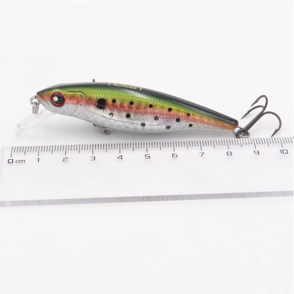 Рыболовная приманка NOEBY Minnow 80 мм 9 2 г из АБС пластика для форели Leurre рыболовная