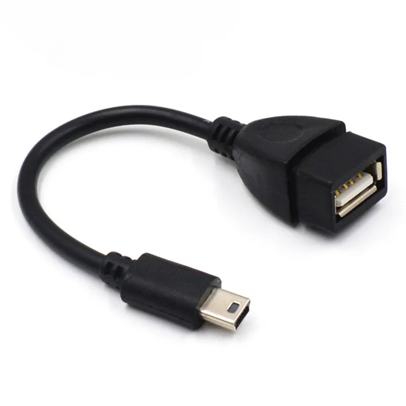2 шт. Высокое качество Портативный Сильный 5-контактный разъем папа к USB 0 мама
