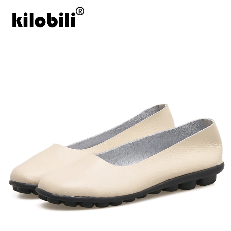 Kilobili/2019 г. весенние женские балетки на плоской подошве Туфли оксфорды обувь из