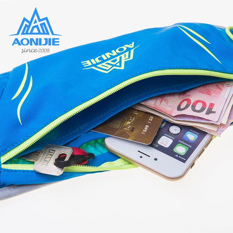 Новая поясная сумка AONIJIE из полиэстера унисекс спортивные водонепроницаемые - Фото №1