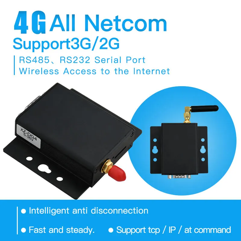 2g 3g 4g dtu gprs gsm модуль управления lte модем серийный стандартный RS232 tcp/ip модема для SCADA