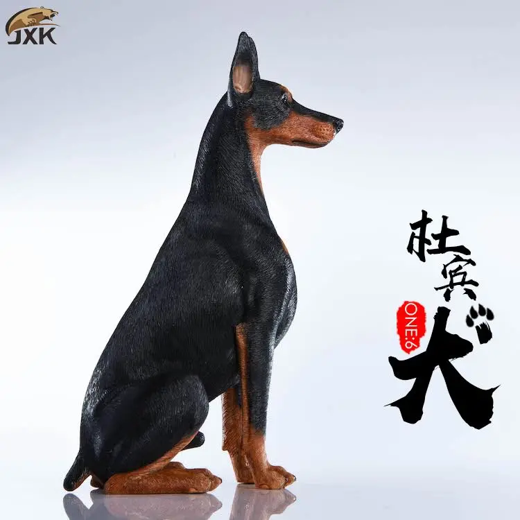 1/6 масштаб модель животного JxK004 Doberman Pinschers игрушки модельки животных подарок для 12 дюймов фигурка сцены Acces коллекция