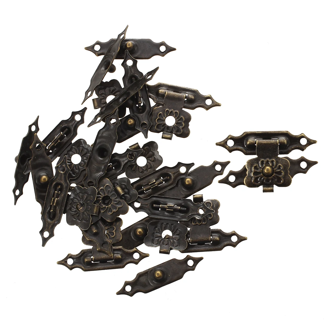 

10 x anchive деревянная коробка защелка набор Закрытая Коробка бронза 3 см длина