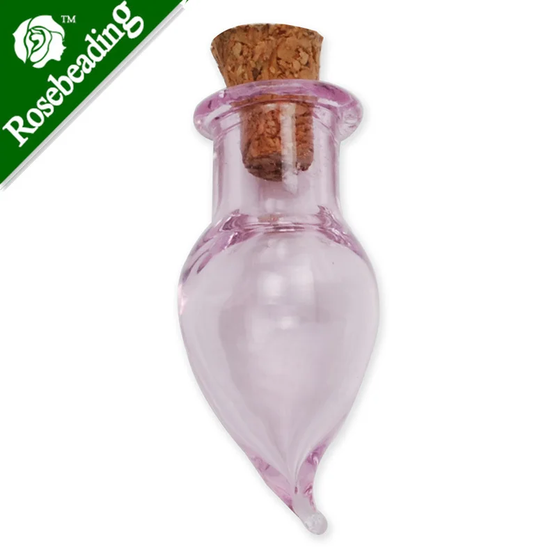 Красочная маленькая пробирка Чили в форме пустой маленькой стеклянной бутылки