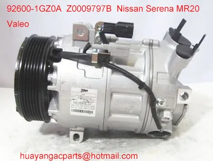 DCS-17E автоматический компрессор переменного тока для Nissan Serene MR20 C 92600-1GZ0A Z0009797B |