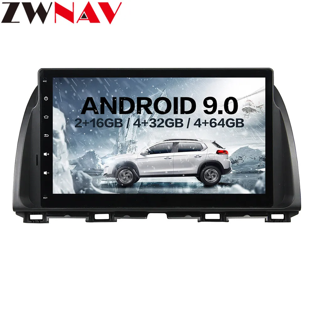 10.1" Android 9 4+64G DSP Car No 2 din Player GPS Navigation For Mazda 6 Atenza/CX-5 Head Unit Multimedia Player Tape Recorder
